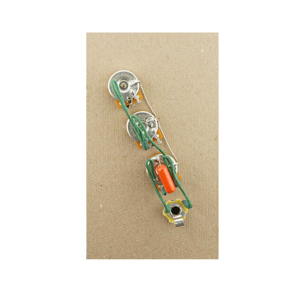 Gunstreet Jazz Bass Hand-Wired Wiring Harness - Classic