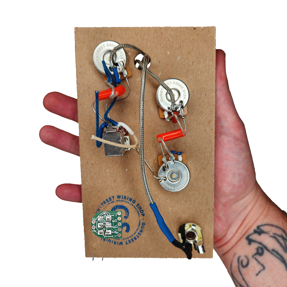Gunstreet Les Paul Standard Wiring Harness - Out Of Phase