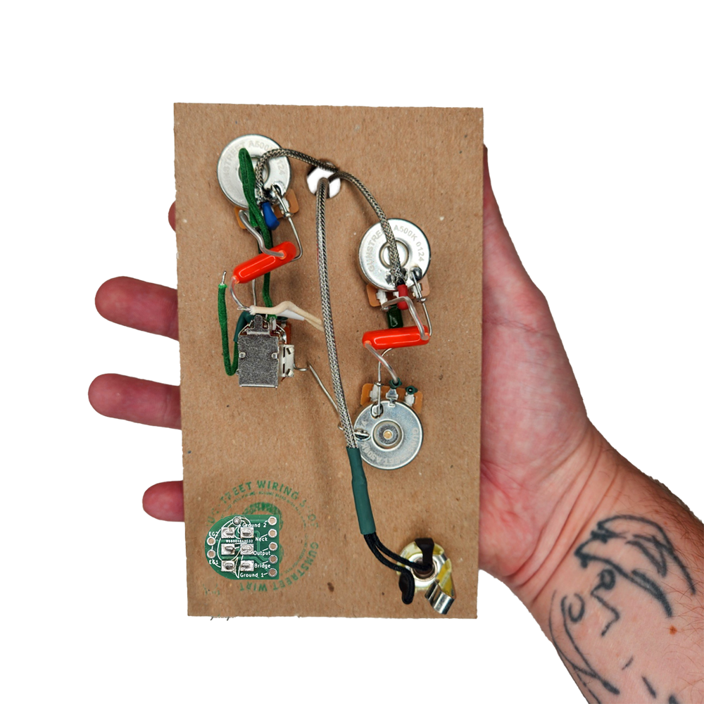 Gunstreet Les Paul Standard Wiring Harness - Out Of Phase