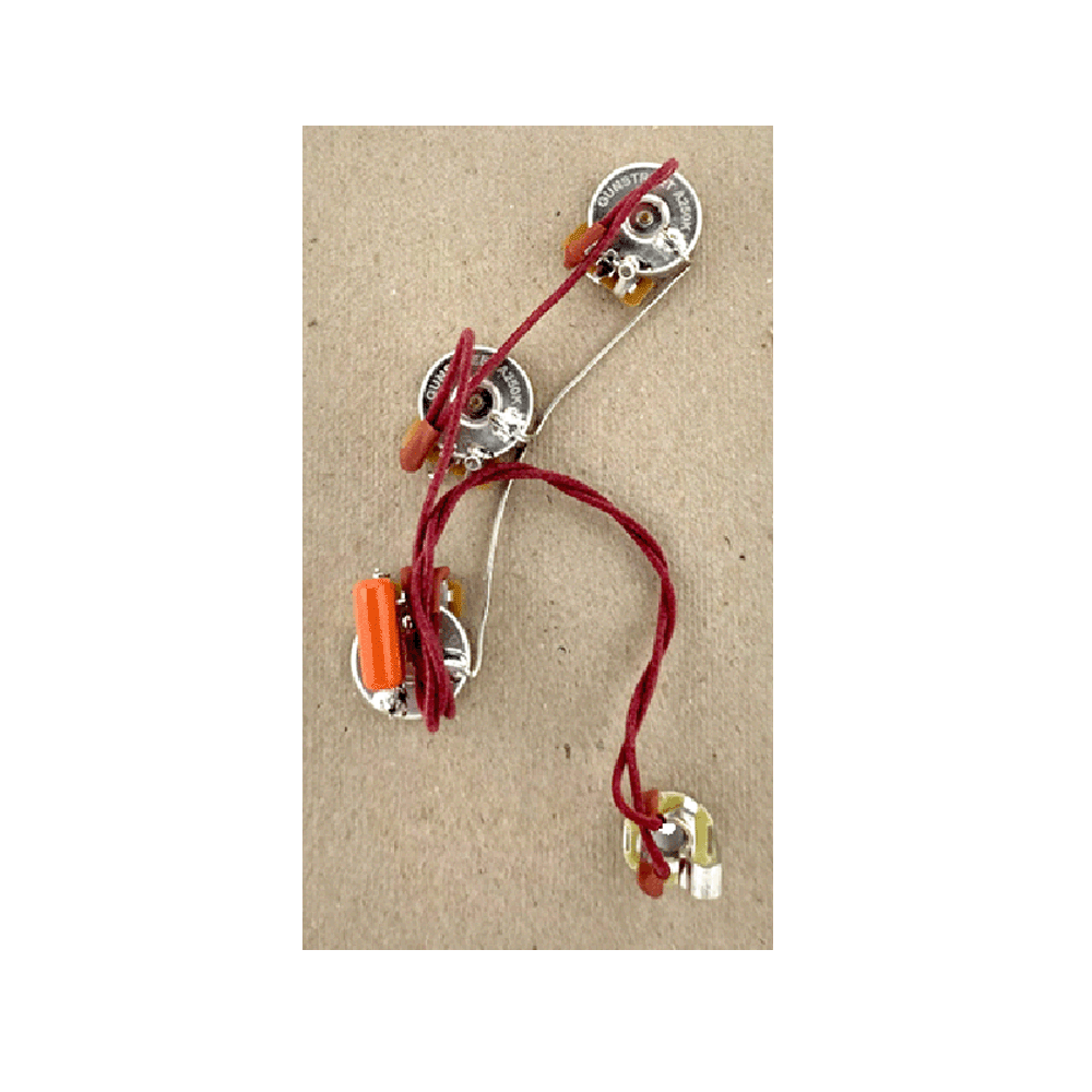 Gunstreet PJ Bass Hand-Wired Wiring Harness - Classic