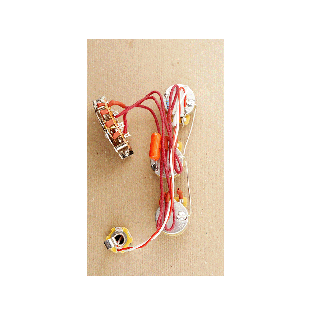Gunstreet Silver Sky Hand-Wired Wiring Harness - 5 Way Blender