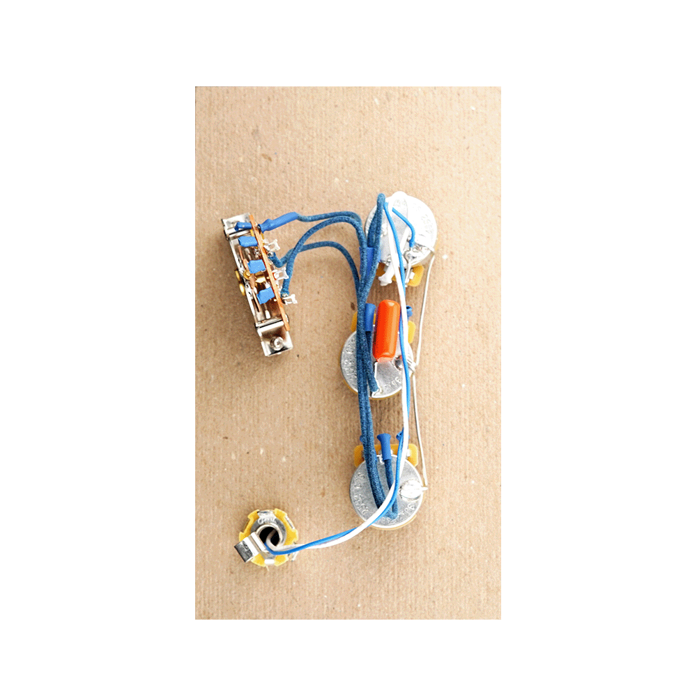 Gunstreet Silver Sky Hand-Wired Wiring Harness - 5 Way Blender