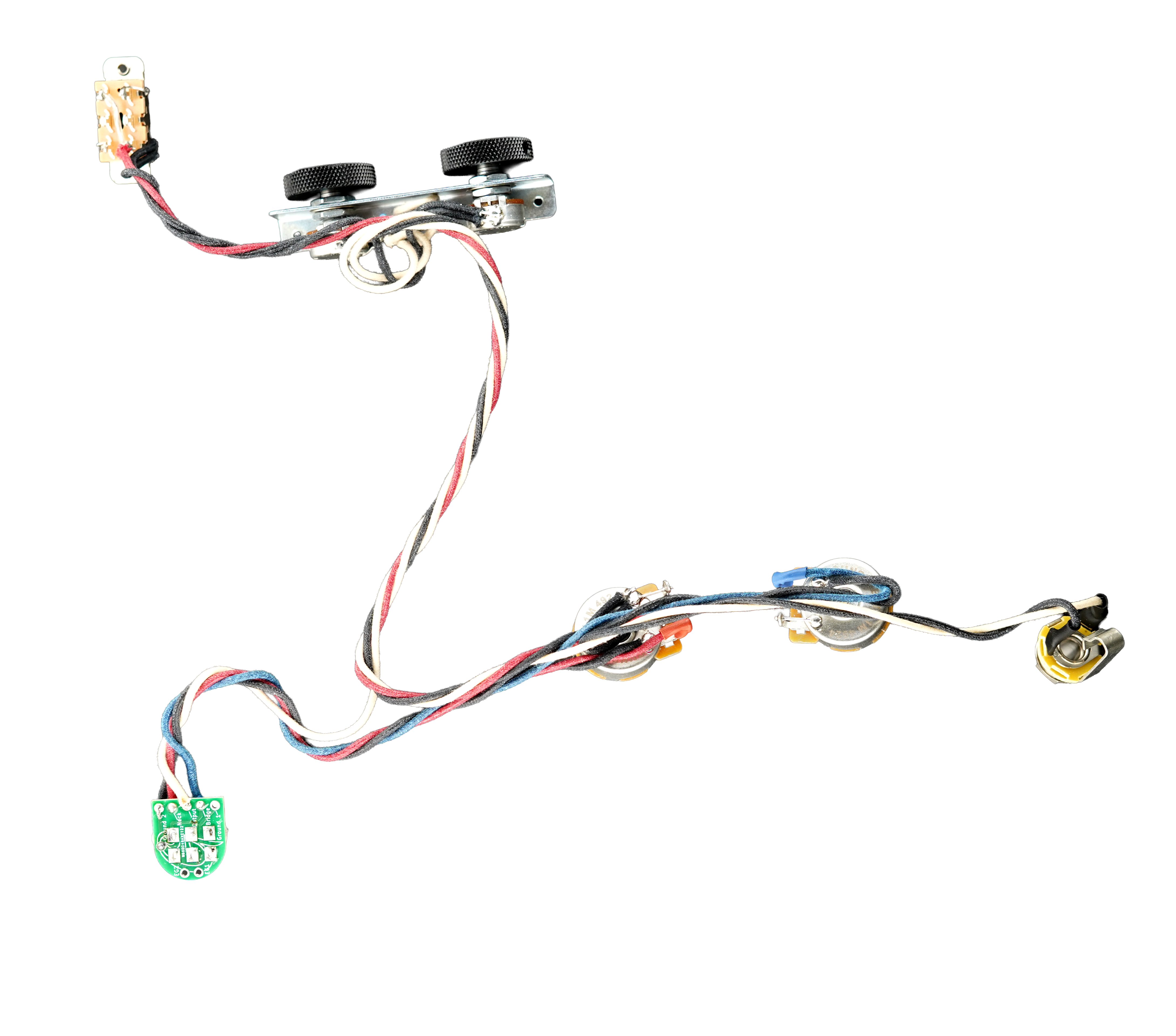 Gunstreet Jazzmaster Wiring Harness - PTB Rhythm Circuit