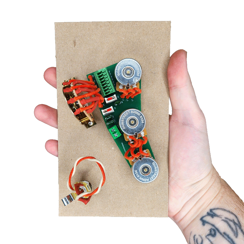 Gunstreet Stratocaster Classic 5 way Solderless Wiring Harness