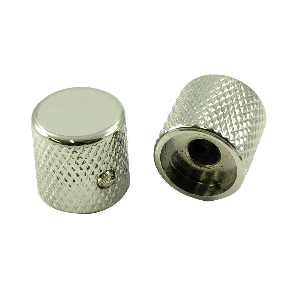 Set of Tele Flat Top Knobs For US Spec Solid Shaft Pots