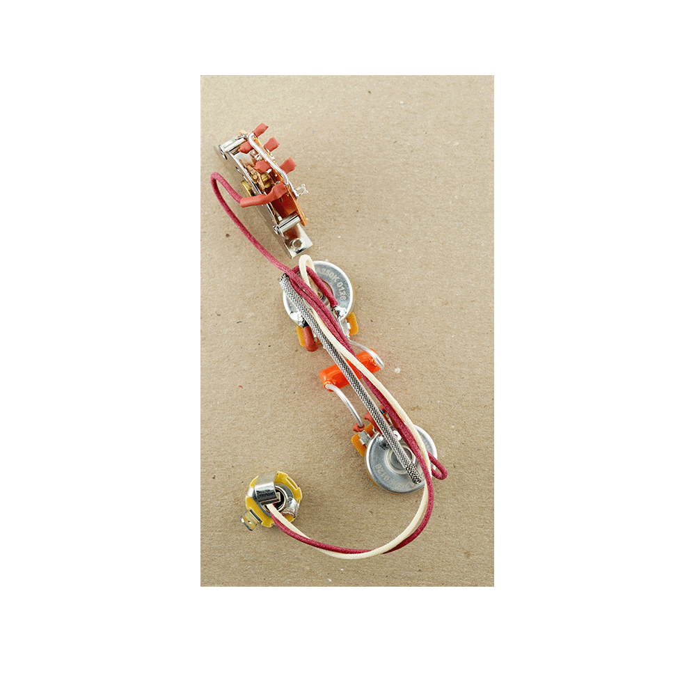 Gunstreet Telecaster Classic Hand-Wired Wiring Harness - 3 Way