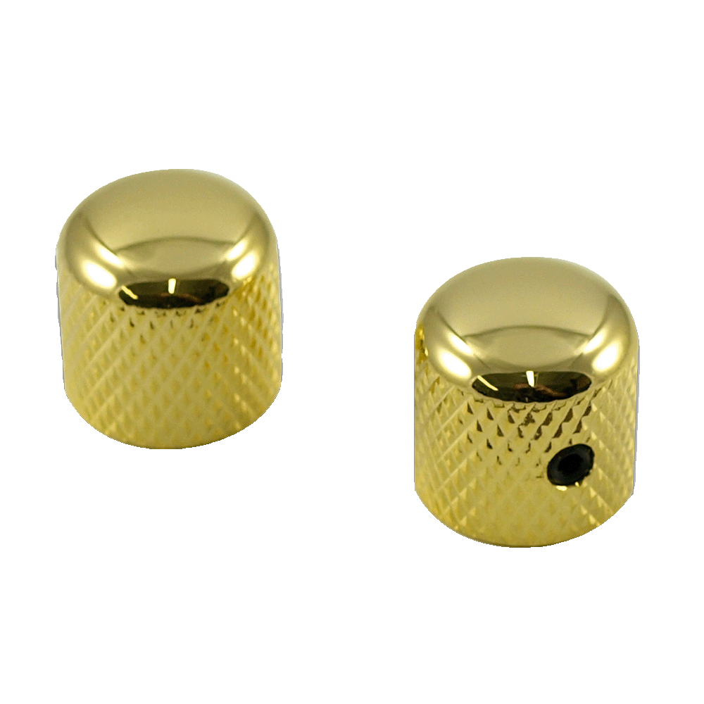 Set of Tele Domed Knobs For US Spec Solid Shaft Pots