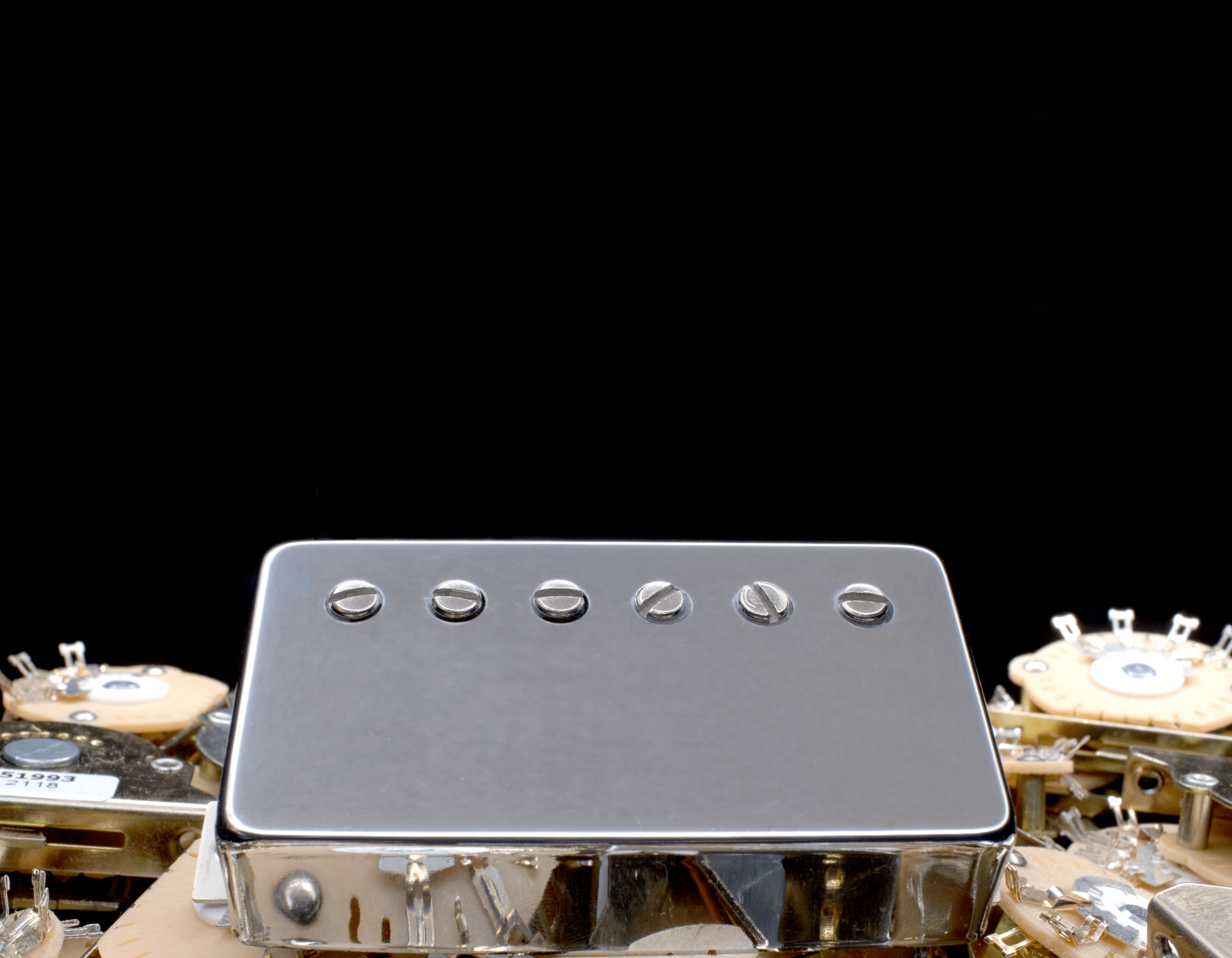 Gunstreet Modern Humbucker Pickup Set Braided Wire