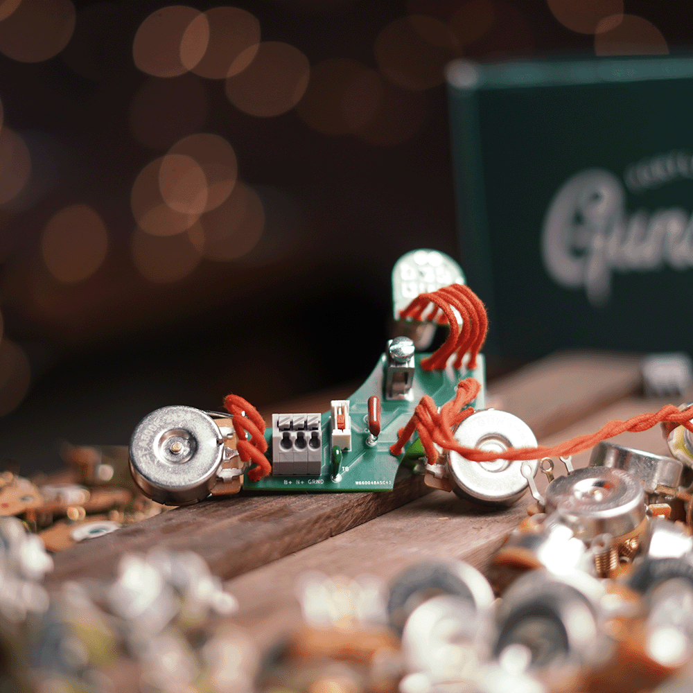 Gunstreet PRS Classic Toggle Switch Solderless Wiring Harness