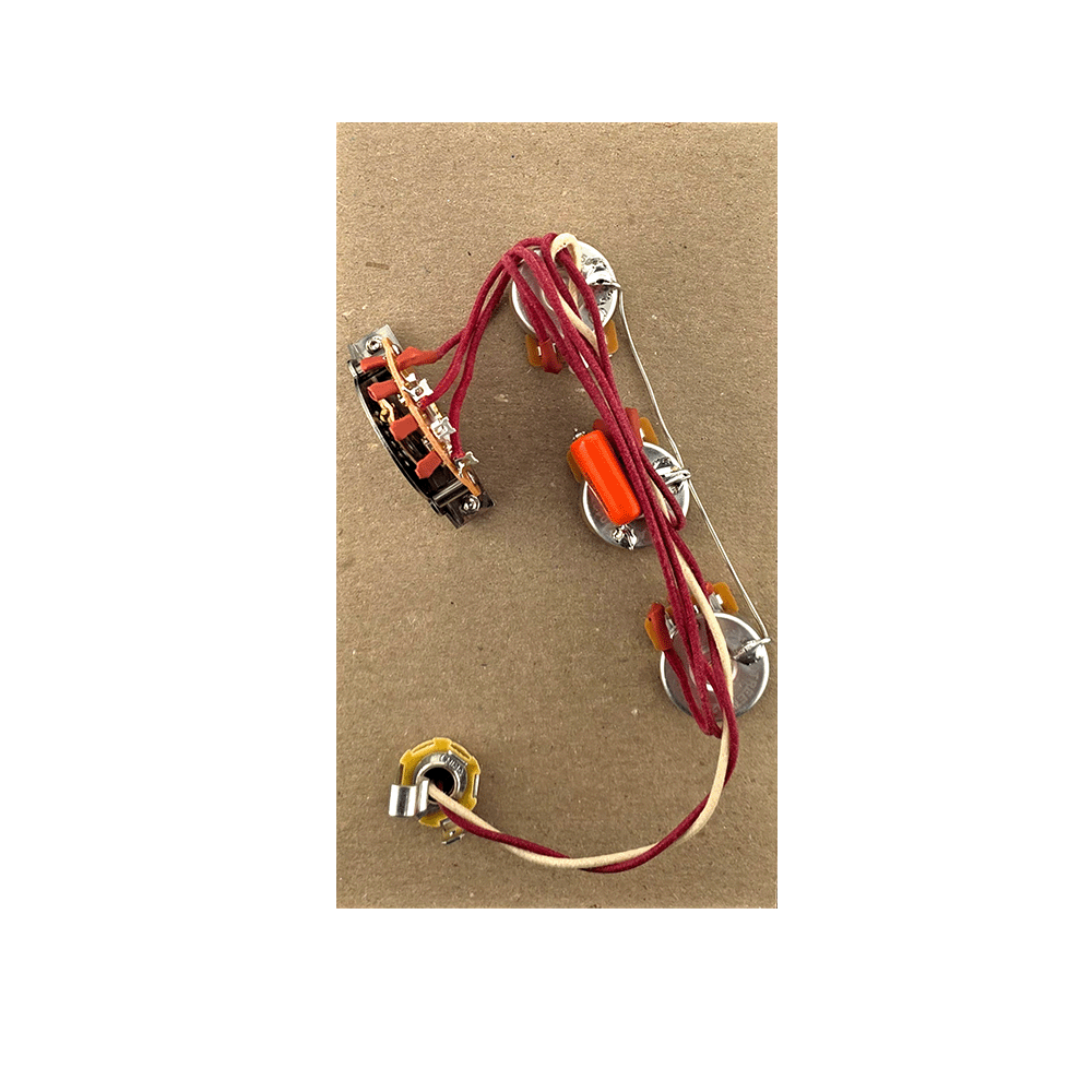 Gunstreet Stratocaster Hand-Wired Wiring Harness - 5 Way Blender