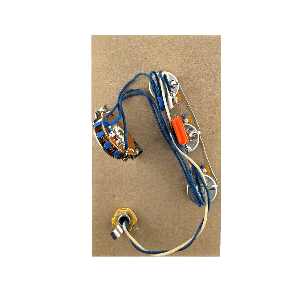 Gunstreet Stratocaster Hand-Wired Wiring Harness - 5 Way Blender