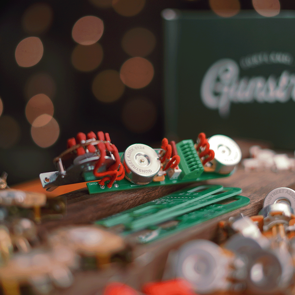 Gunstreet Telecaster Classic 4 way Solderless Wiring Harness