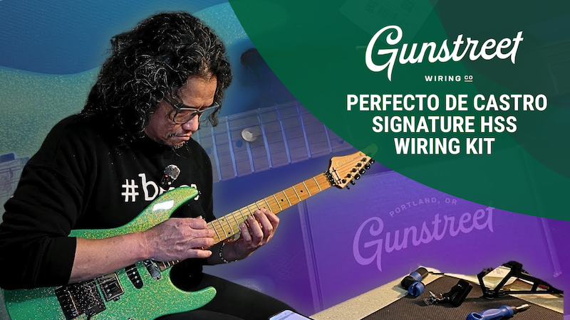 The Perfecto De Castro Signature HSS Wiring Harness