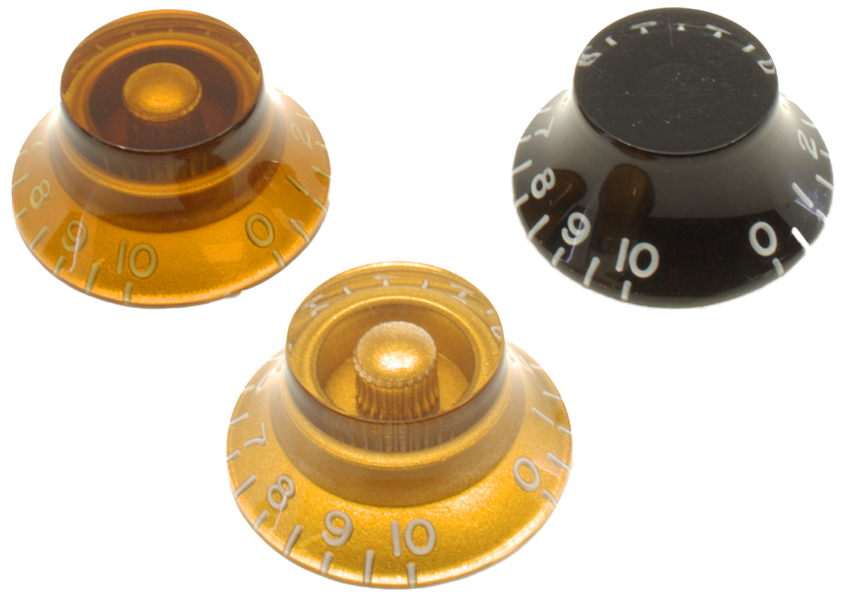 Set of 2 Bell Knobs For CTS Pots