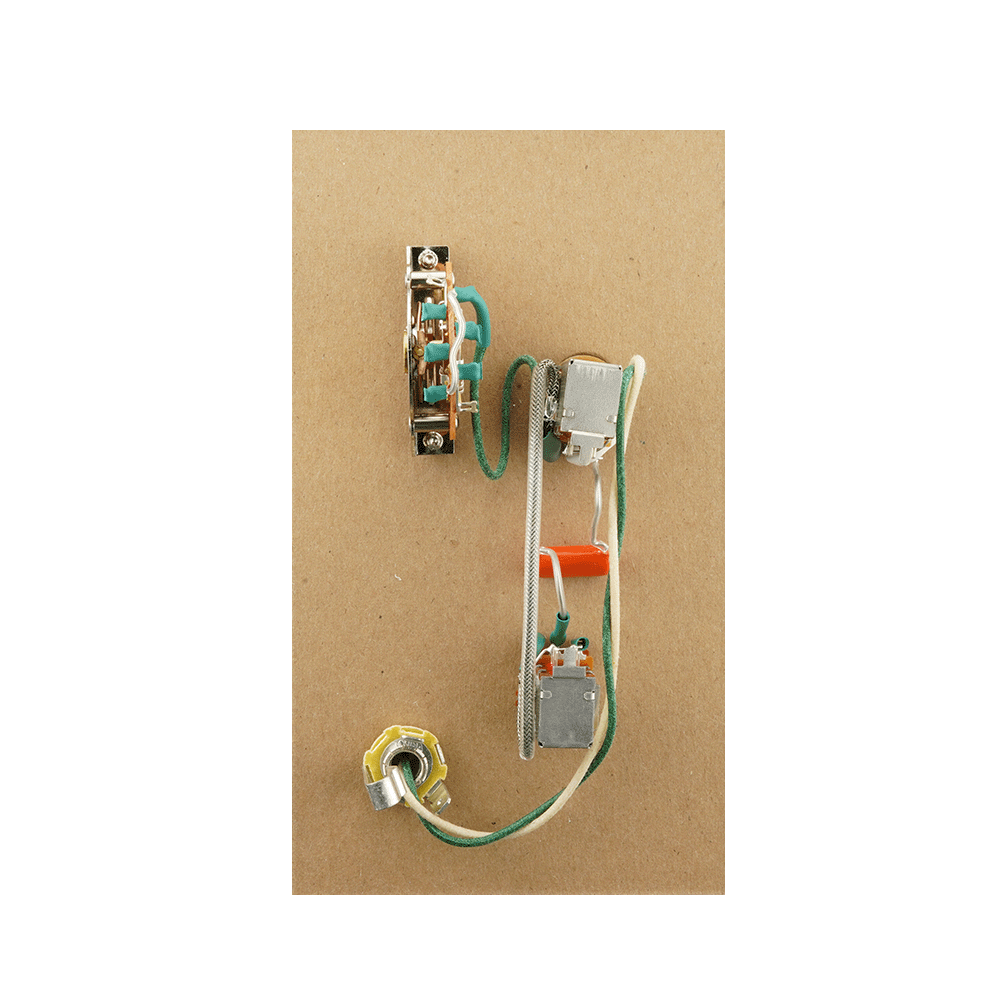 Gunstreet Ibanez Hand-Wired Wiring Harness - 3 Way - Coil Cutting