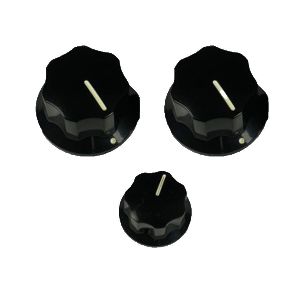 J Bass Knobs For US Spec Solid Shaft Pots