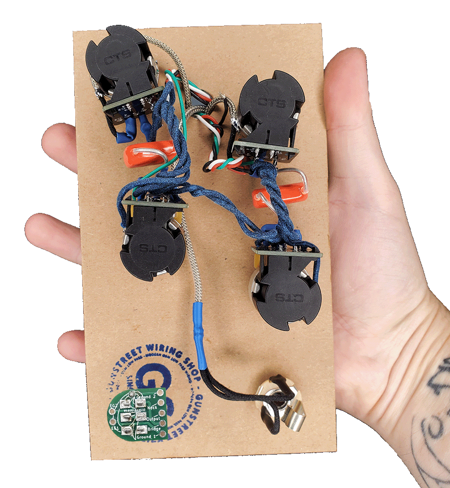 Gunstreet Les Paul Standard Wiring Harness - Hand wired - Jimmy Page