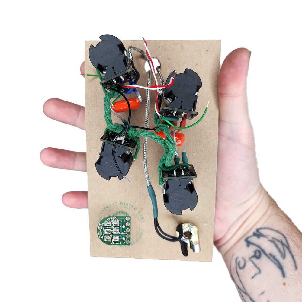 Gunstreet Les Paul Standard Wiring Harness - Hand wired - Jimmy Page