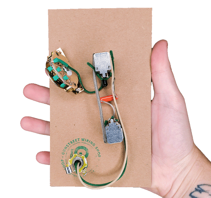 Gunstreet Ibanez Wiring Harness - 3 Way - Coil Cutting