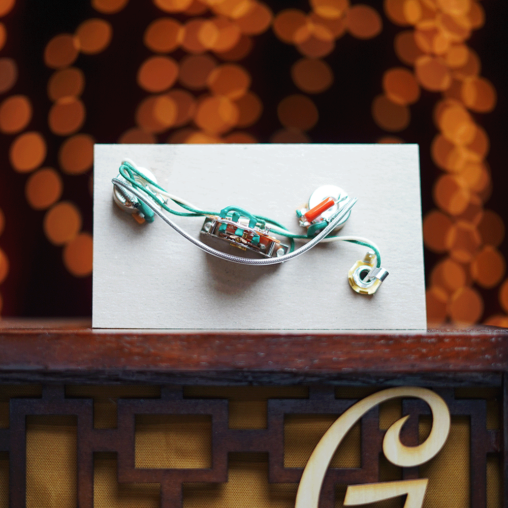 Gunstreet Classic PRS Lever Classic Hand-Wired Wiring Harness