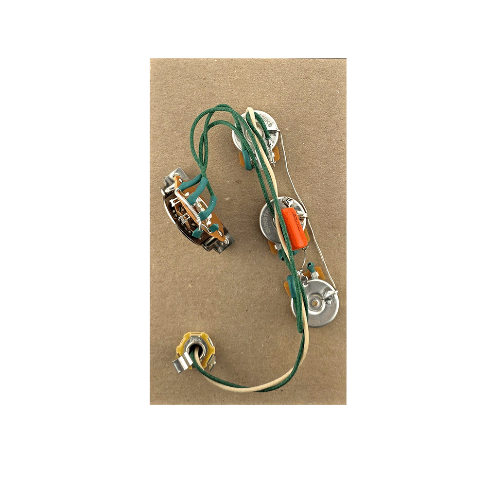 Gunstreet Stratocaster Hand-Wired Wiring Harness - Classic 5 Way